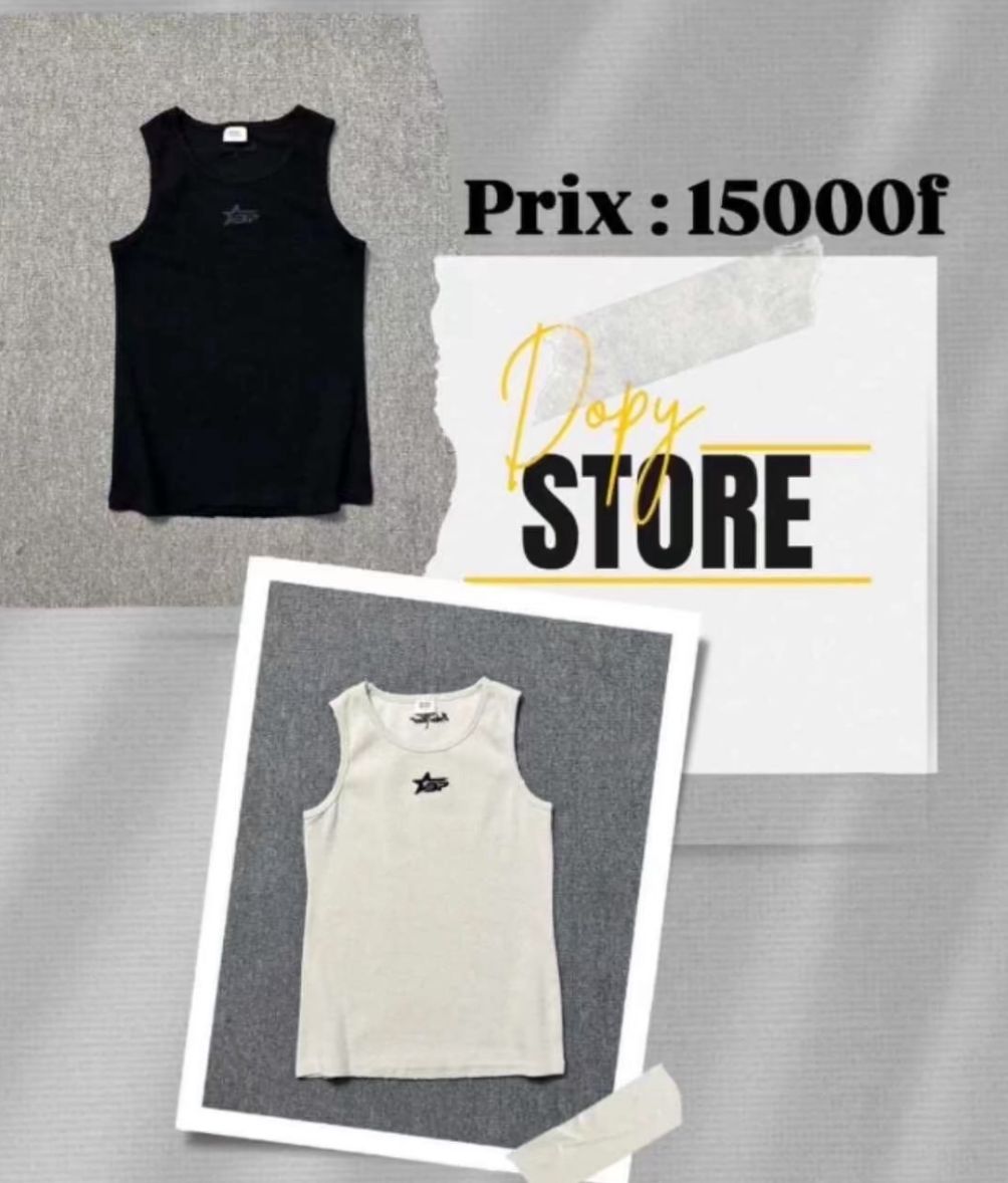 Débardeur uni tendance